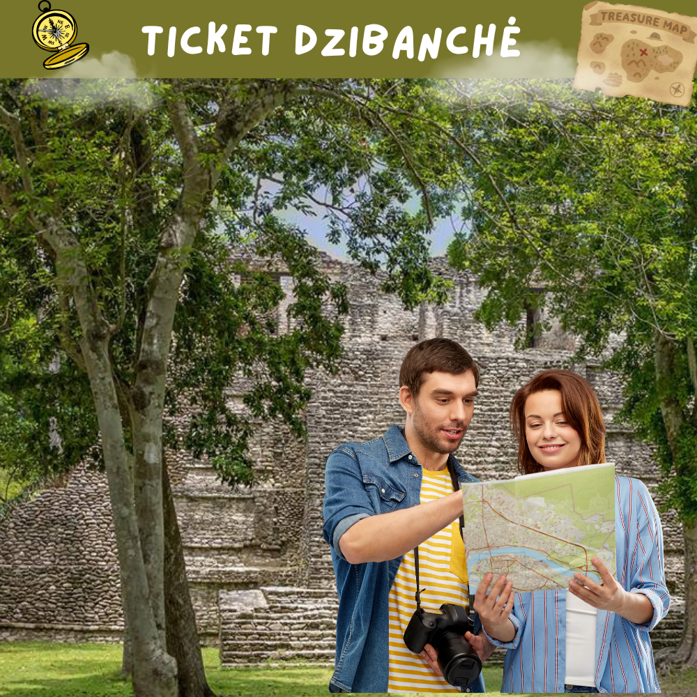 Acceso General a Dzibanché - Boleto Oficial